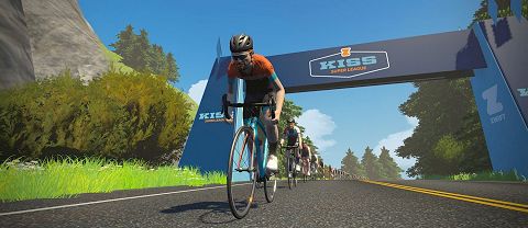 Virtual bike store race